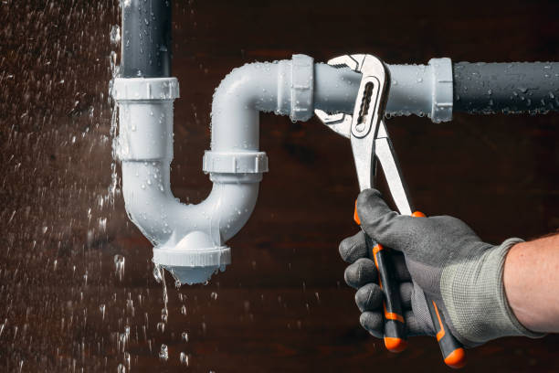 Professional Sewer Line Repair technician working in Bridgeport, NY